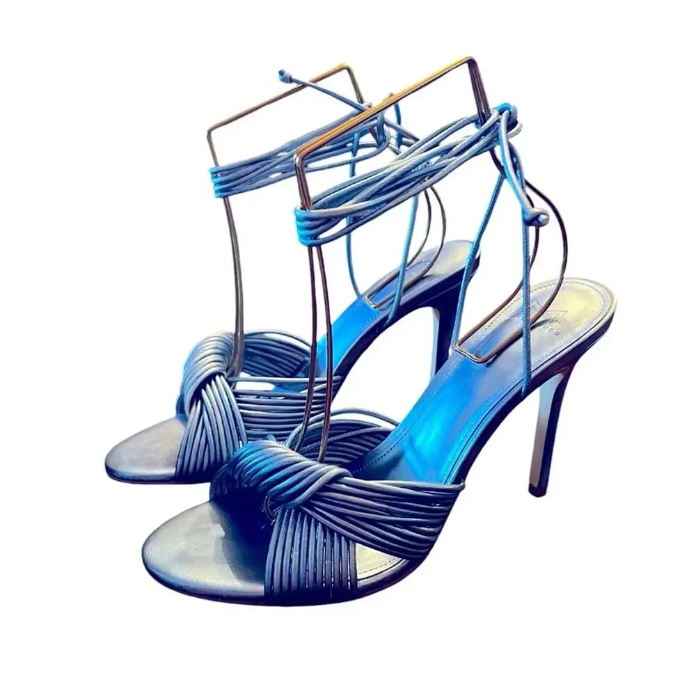 Marc Fisher Brista Ankle Tie Strap Strappy Stiletto Heels NEW Size 7.5